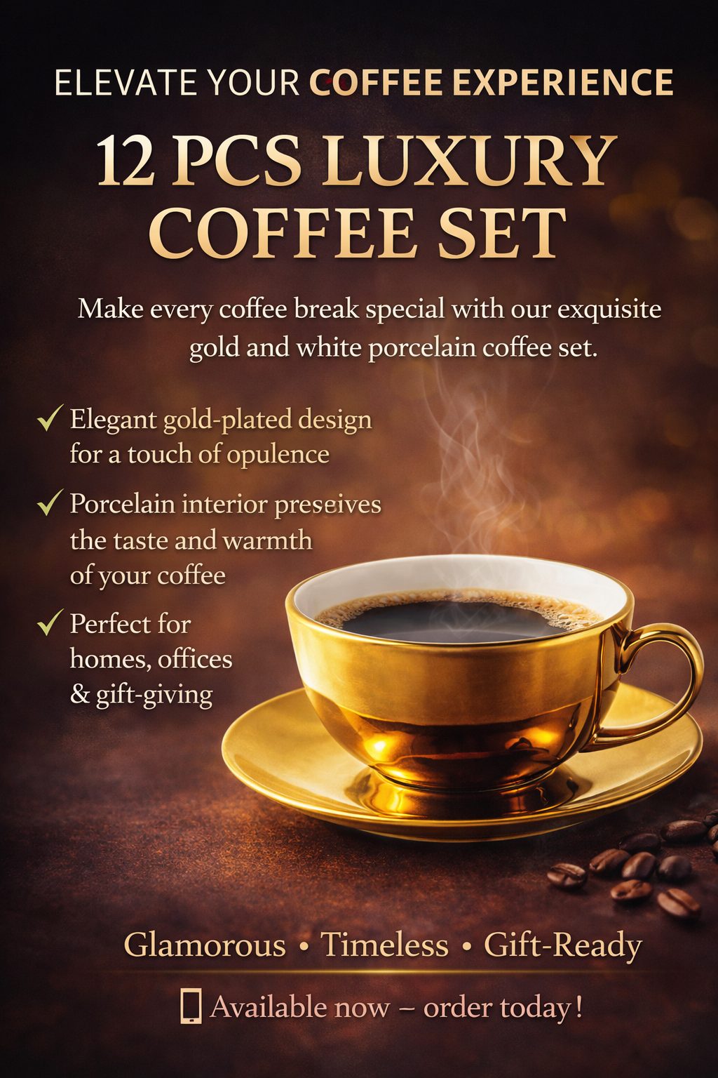 12 pcs Coffee Set