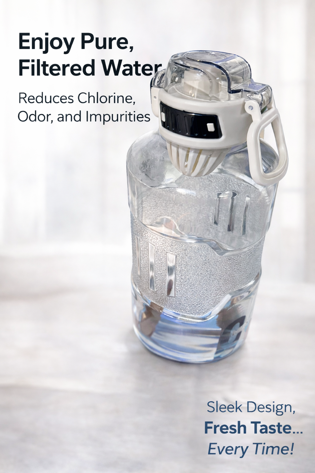 Transparent Water Bottle